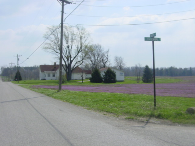 future church site with residence and garage on property